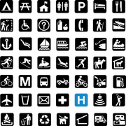 National Park Service sample pictographs svg