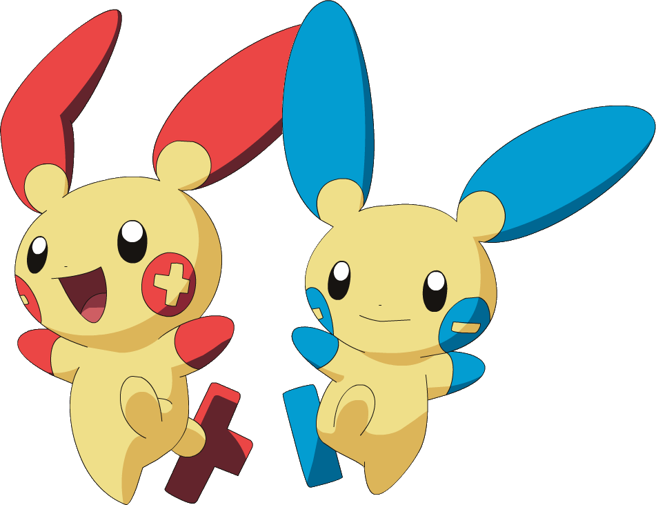 Pokémon Minun et Plusle