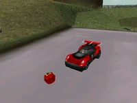 A screenshot of the powerup in action.