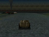 A screenshot of the powerup in action.