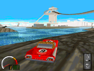 The epic marble structure from afar