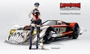 Val Hella concept art for Carmageddon Reincarnation.