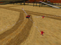 A screenshot of the powerup in action.