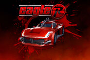 The Eagle R as it appears in Carmageddon Crashers.