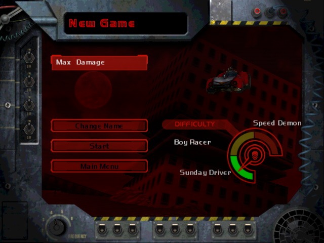 carmageddon max damage differences in difficulties