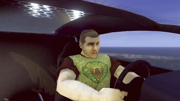 in-game driver model.