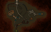 The location's map.