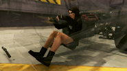 Die Anna in a transparent Hawk R from Carmageddon Max Damage.