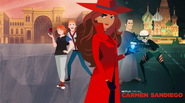 Carmen Sandiego Netflix poster