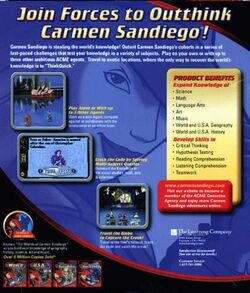 Carmen Sandiego's ThinkQuick Challenge, Carmen Sandiego Wiki