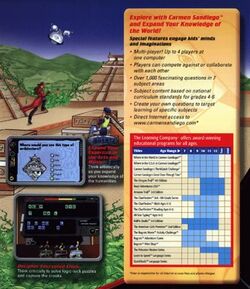 1999 Carmen Sandiego Think Quick Challenge PC CDRom Computer Game Win/Mac