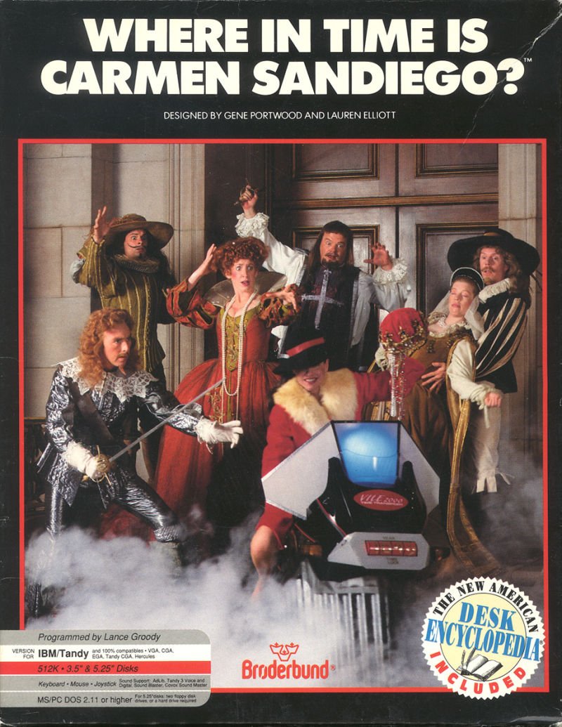 Where in the USA is Carmen Sandiego PC Game 