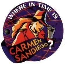 Where in Time is Carmen Sandiego TV logo