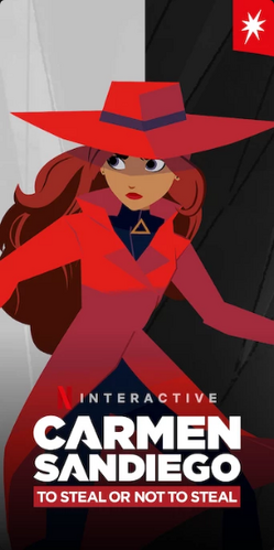 Carmen Sandiego: To Steal or Not To Steal? Interactive Game