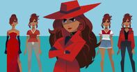 Carmen Sandiego new looks