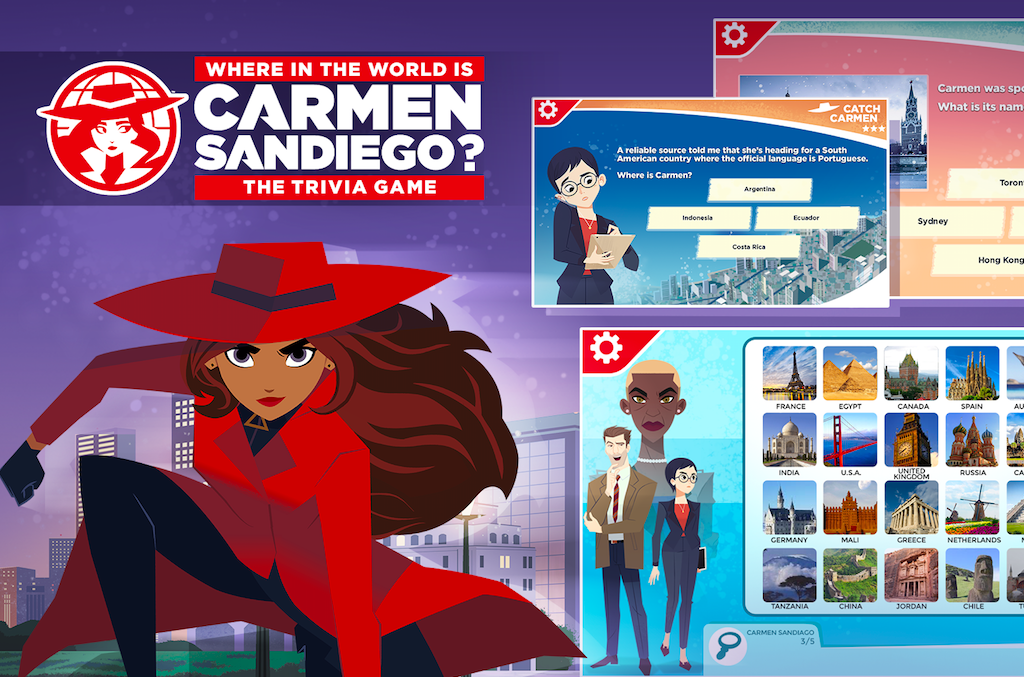 Where in the World Is Carmen Sandiego? The Trivia Game | Carmen ...