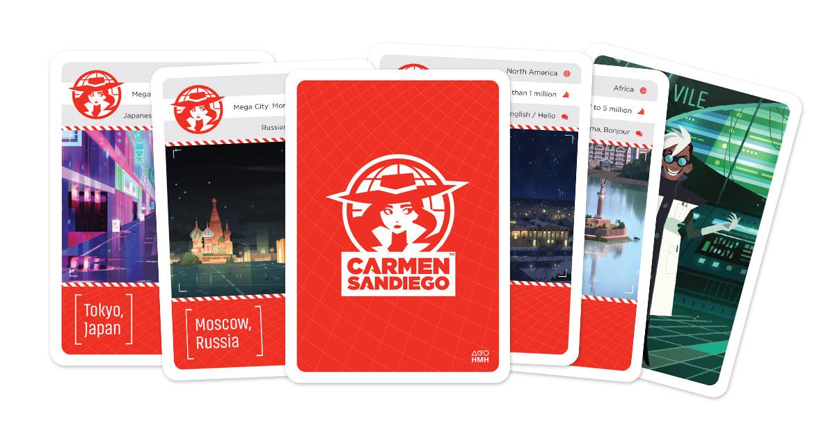 Where in the World is Carmen Sandiego? Card Game