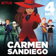 Carmen Sandiego 2019 4 days
