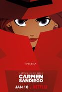 Carmen Red Poster