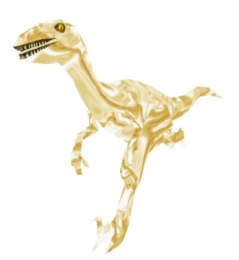 Golden Velociraptor | Carnivores Download Database | Fandom