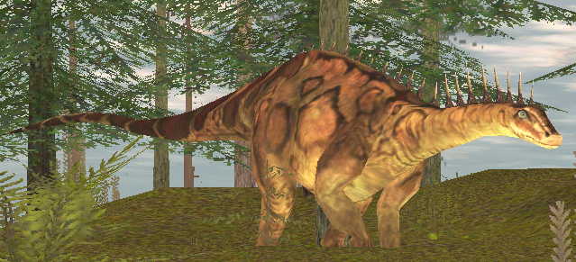 Amargasaurus was a new animal introduced to Carnivores: Dinosaur... 