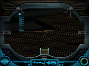 The binoculars in action in Carnivores: Cityscape.