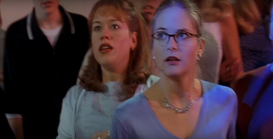 Deborah and Monica, as Rachel's power manifests in the trailer.