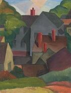 William Favard, Cubist Landscape (1922)