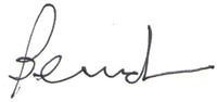 The prince's signature