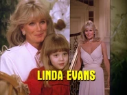 Linda Evans' credit for seasons 8 and 9 and The Reunion