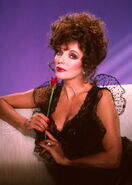 Photo shoot for the Joan Collins Lingerie Collection (1987)