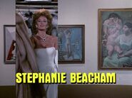 Stephanie Beacham's credit for the first season of The Colbys