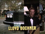 Lloyd Bochner's credit for season 2