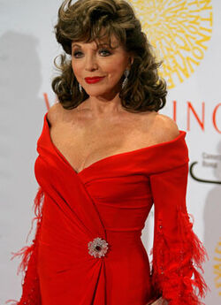 Recent pictures of joan collins