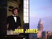 John James's credit for seasons 2 to 7