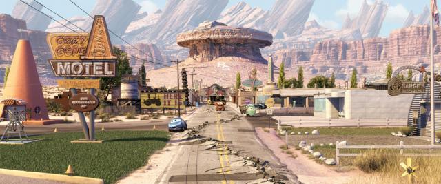 Ajude Relâmpago McQueen a criar sua própria Radiator Springs no