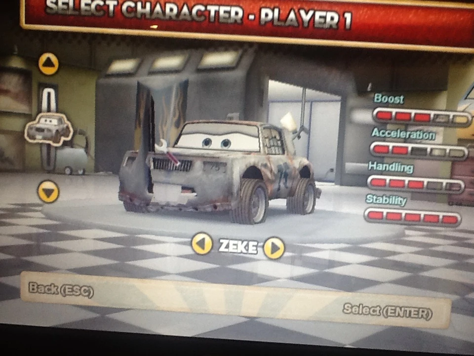 Zeke Cars Mater National Wiki Fandom