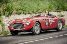 Ferrari 340 America Spyder Vignale at Mille Miglia 2012