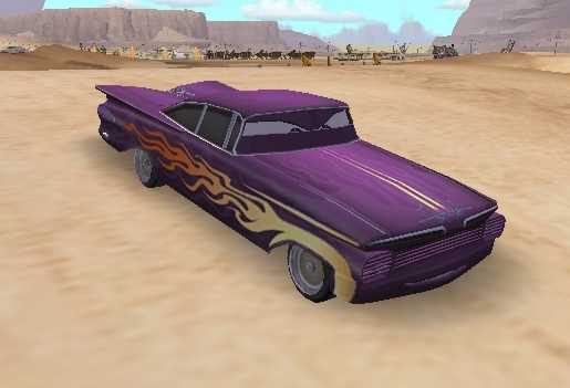 cars ramone purple
