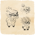 Granny Maldpo early concepts