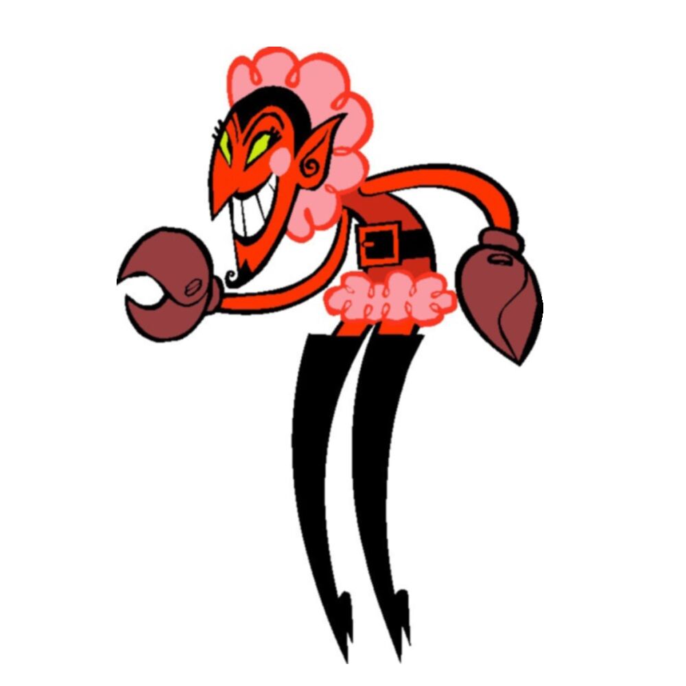 At bygge stole tæppe red devil cartoon character Det er billigt slap af  Trivial