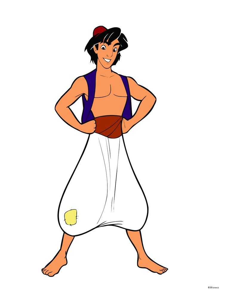 Aladdin cartoon deals characters