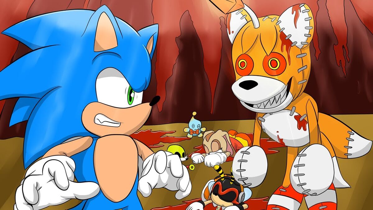 If Sonic were to go for a mature tone, then the Tails Doll's cartoonish name should be altered to the Tails Puppet. And if the whole scary/creepy aspect of him is to