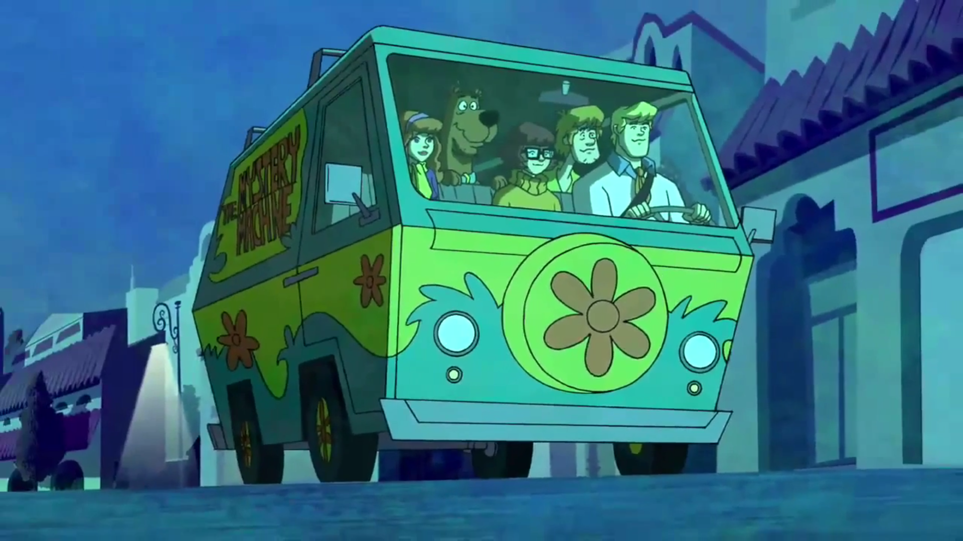 Item details: THE MYSTERY MACHINE with SCOOBY DOO and the gang!! A