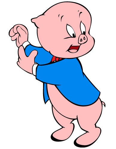 Pig cartoon characters deals
