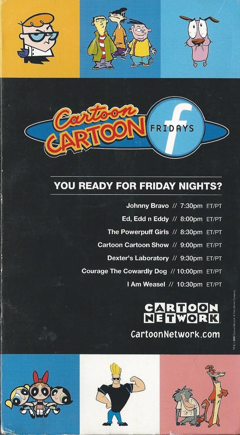 Cartoon Network - Johnny Bravo (7/22/1999) - VHS by