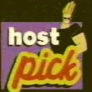 Johnny Bravo's second Host Pick variant. He is posing.