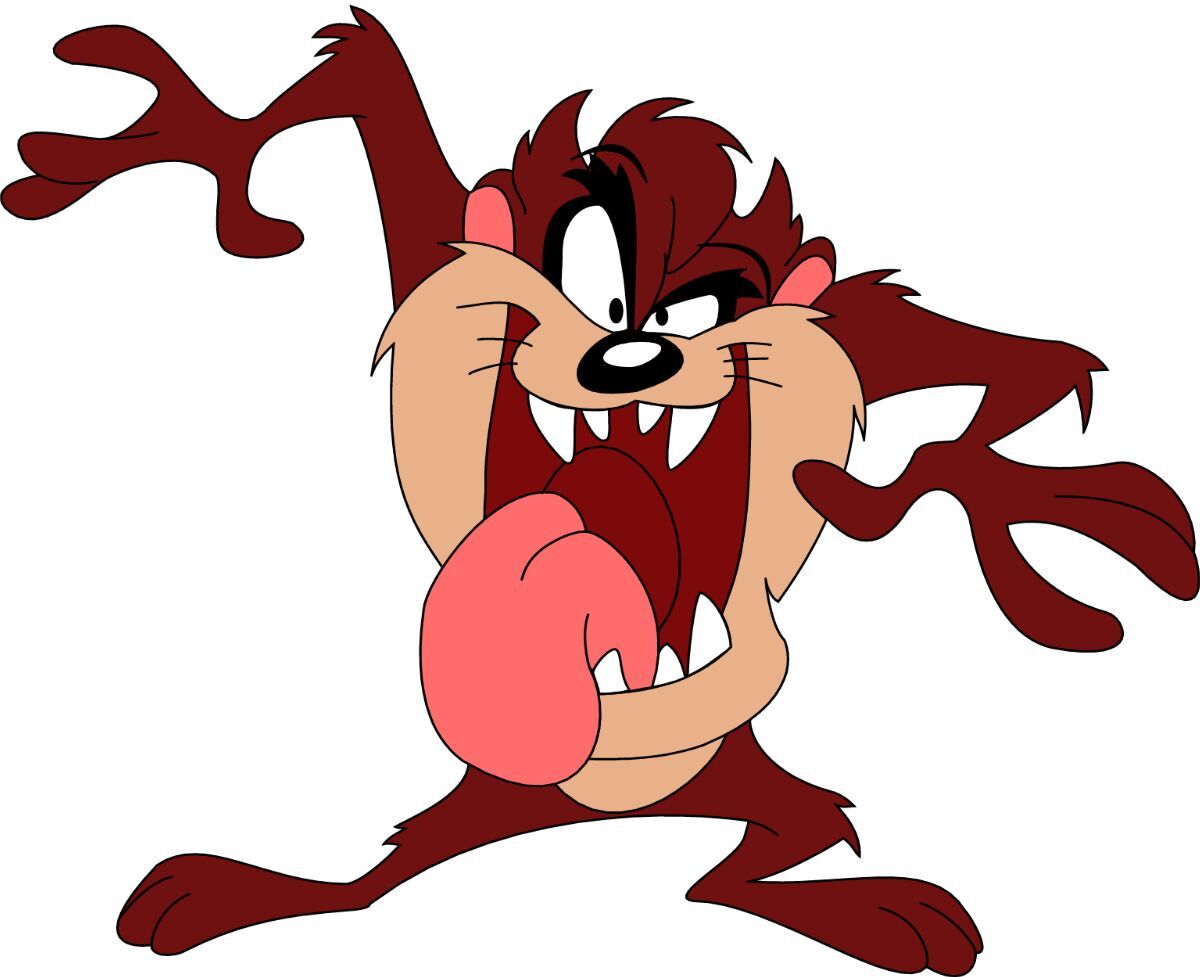 looney tunes characters taz