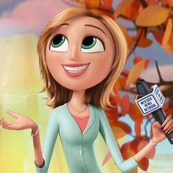 Blonde cartoon hot sale character