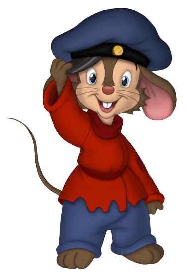 Mouse Clipart-cute little mouse cartoon character long taill clip art